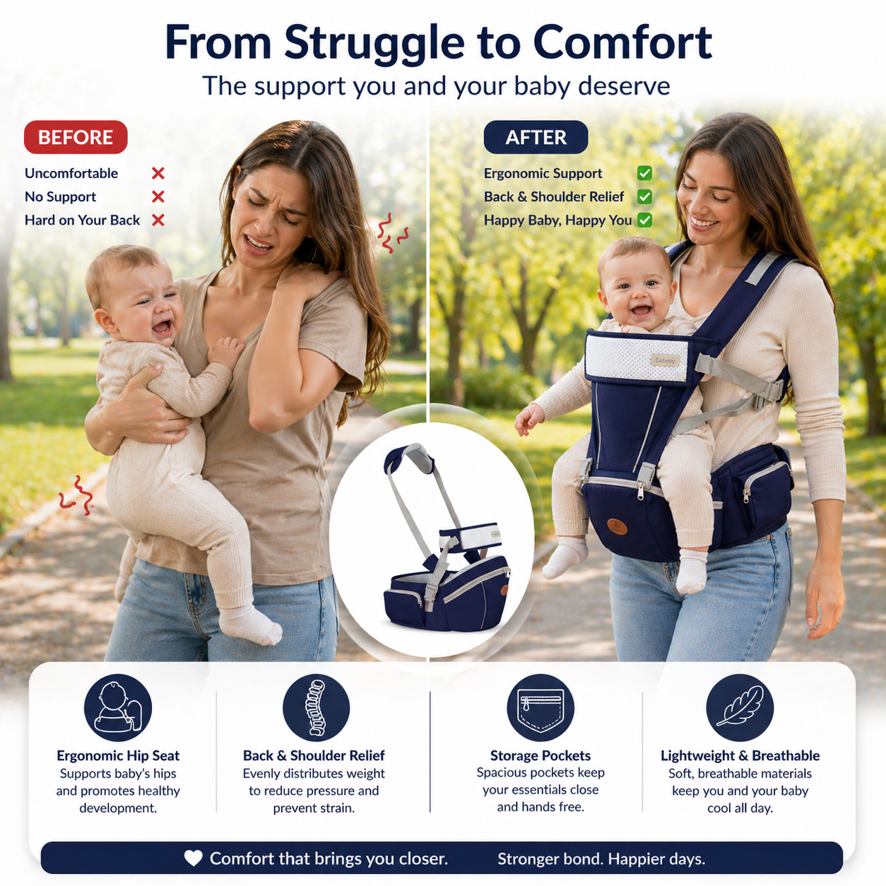 CarryEase Hip Seat