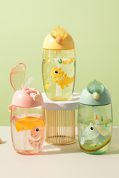Kids Water Bottle with Straw