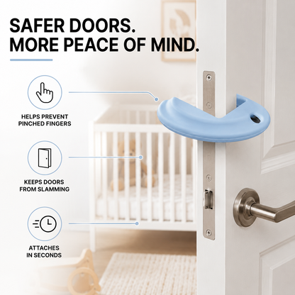 Soft Door Pinch Protectors – 4 Piece Set