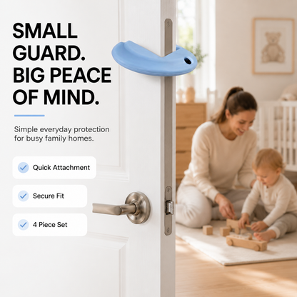 Soft Door Pinch Protectors – 4 Piece Set
