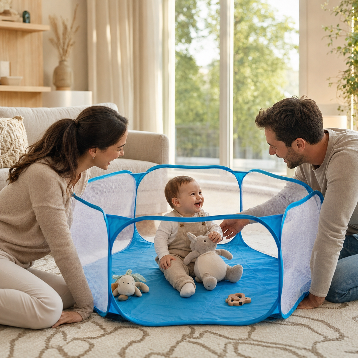 Portable Pop-Up Baby Playpen