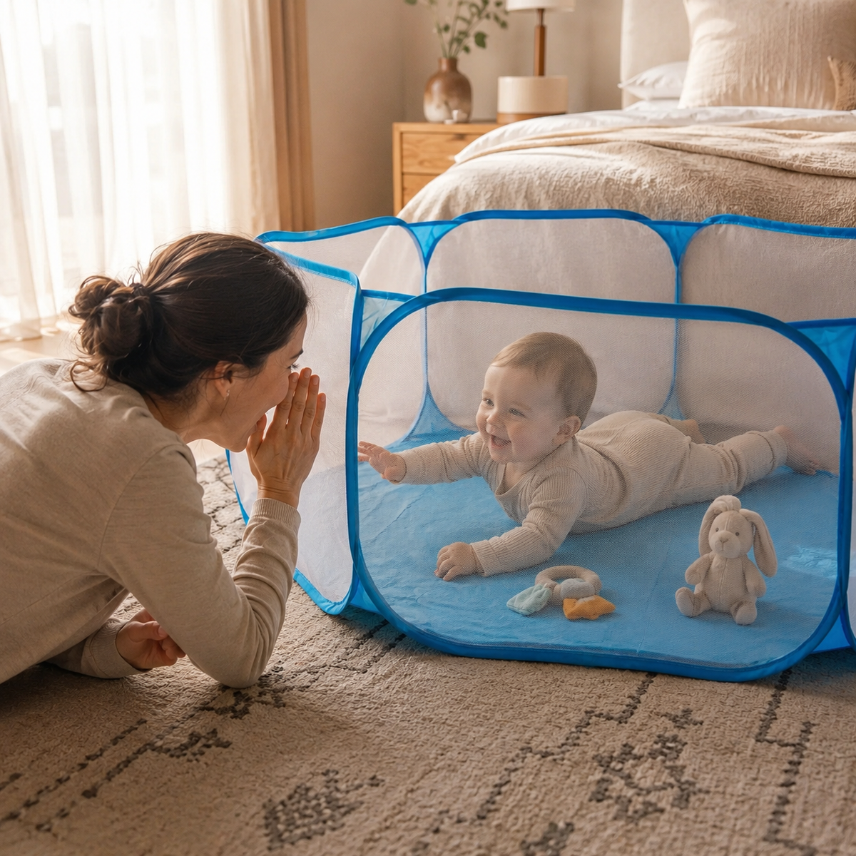 Portable Pop-Up Baby Playpen