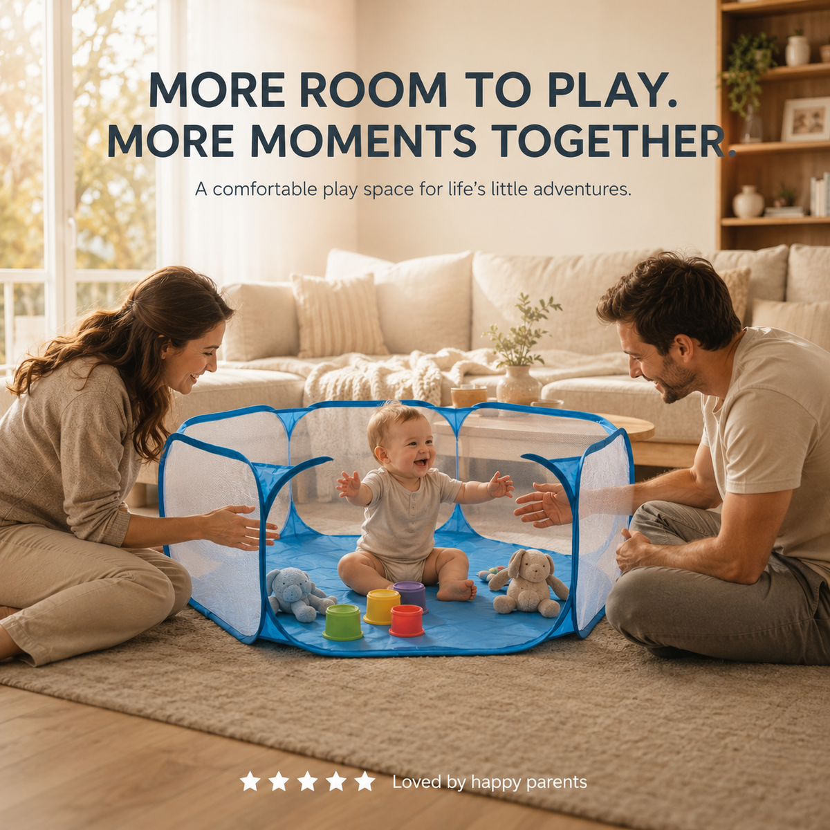Portable Pop-Up Baby Playpen