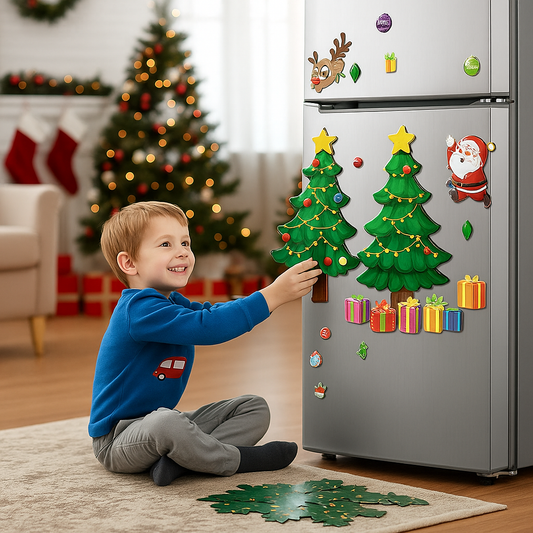 FestiveMag Magnetic Christmas Decor Kit