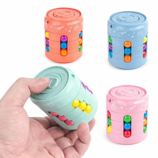 FocusMaster 6-in-1 Sensory Fidget Cube