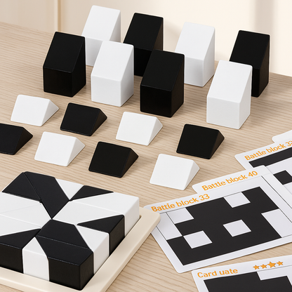 BrainBattle – Dual Colour Logic Puzzle Game in Pocket Size