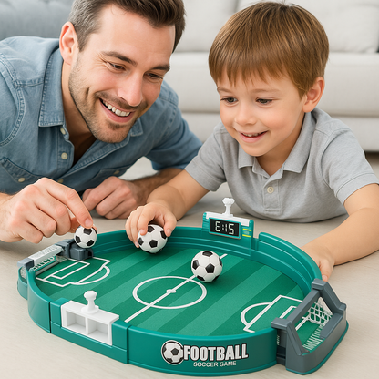 GoalMaster – Mini Table Football Game Set for Kids & Families