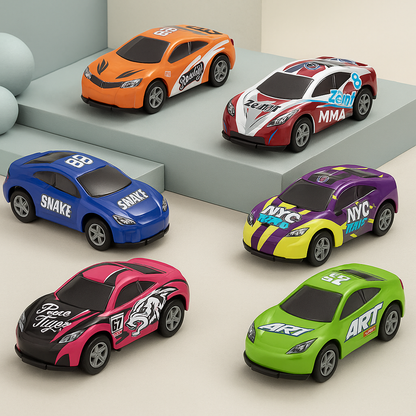 Jumping Stunt Cars – High-Speed Mini Racers with Jump & Flip Action