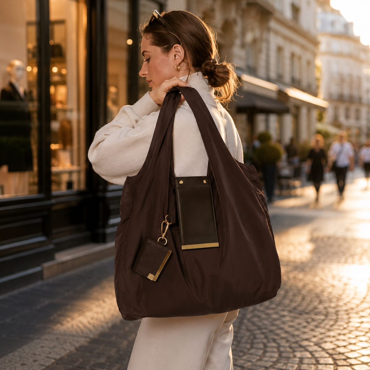 Foldable Family Tote Bag