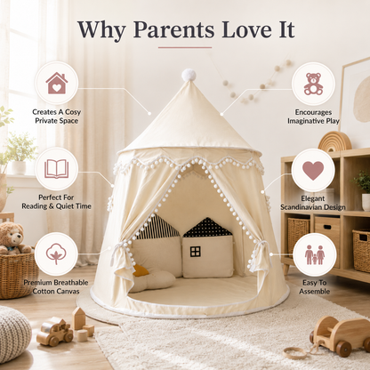 DreamHaven Canvas Play Teepee