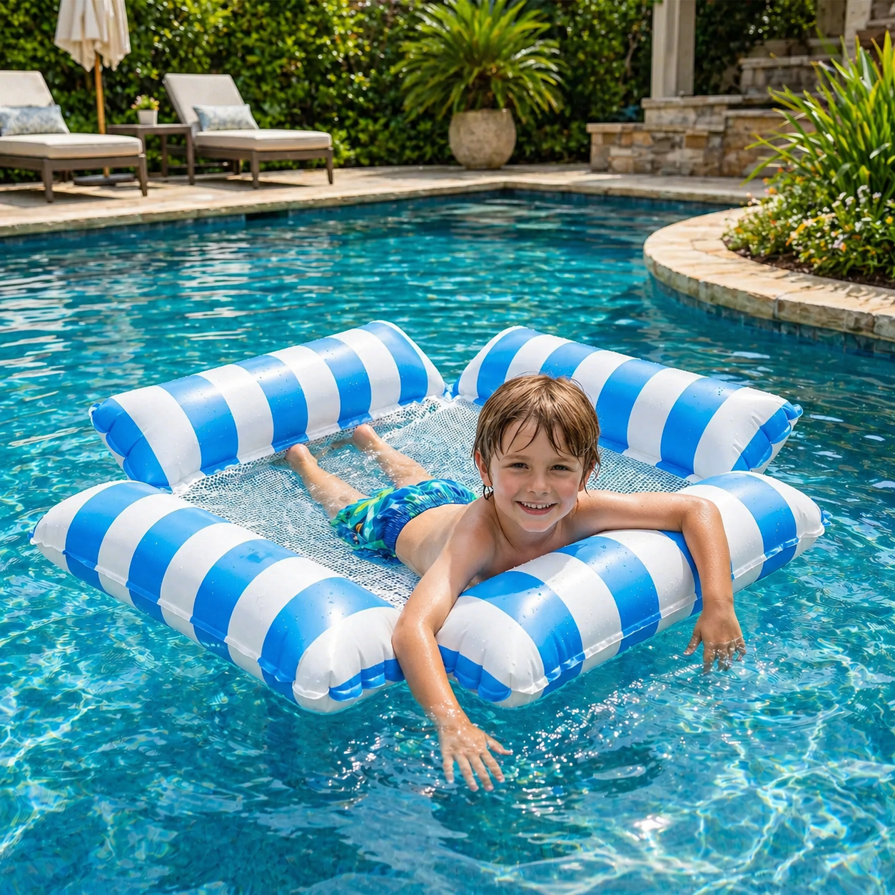 CoolFloat Mesh Lounger