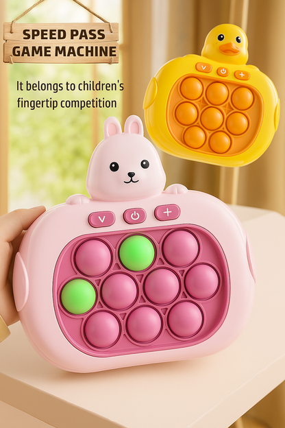 Electronic Quick Push Bubble Game