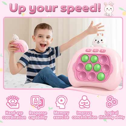 Electronic Quick Push Bubble Game