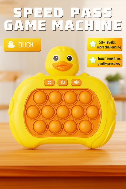 Electronic Quick Push Bubble Game