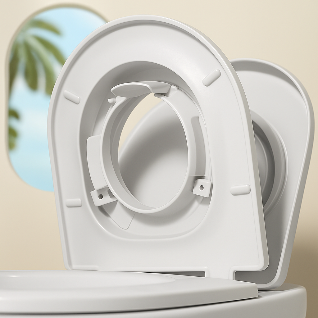 Baby Toilet Training Seat with Armrests