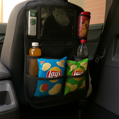 SafeRide Car Seat Protector & Organizer