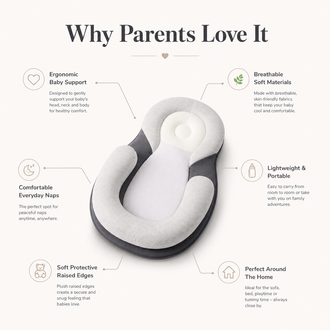 Ergonomic Baby Nest