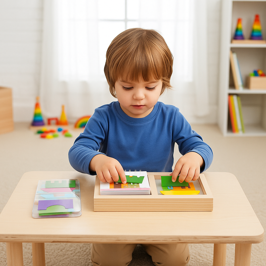 GeoLogic Colour & Shape Puzzle Game