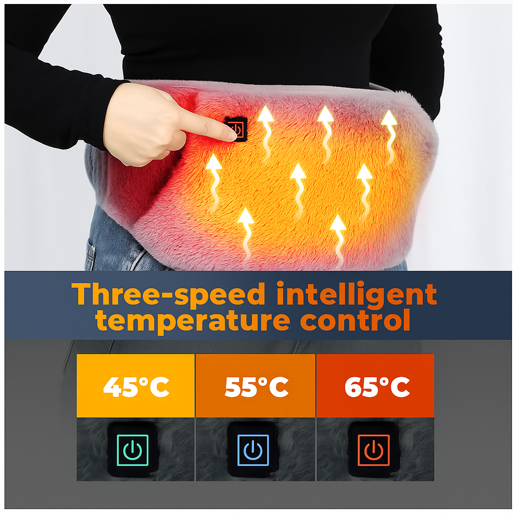 CosyHeat™ Plush USB Warming Belt