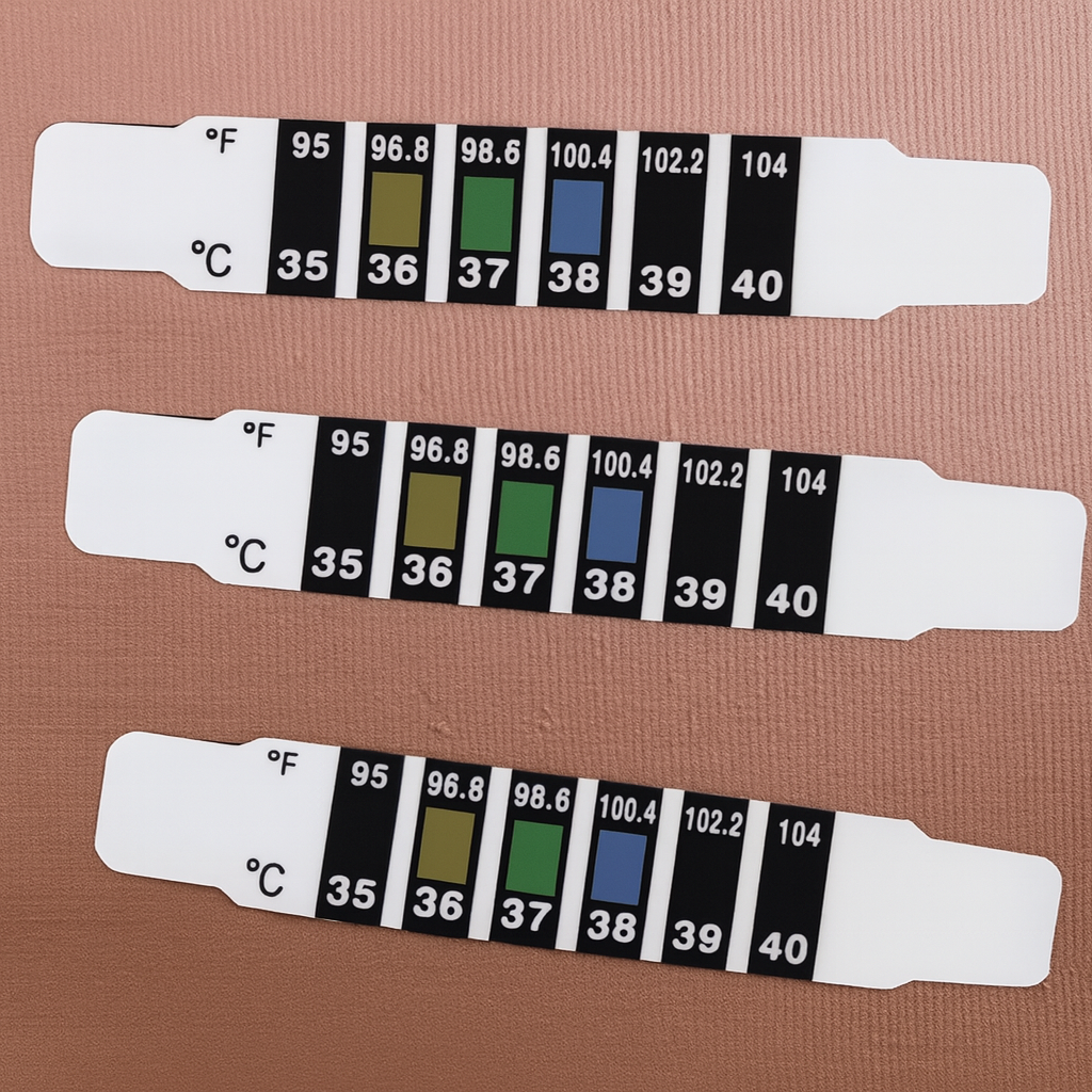 TempEase Forehead Thermo Strips