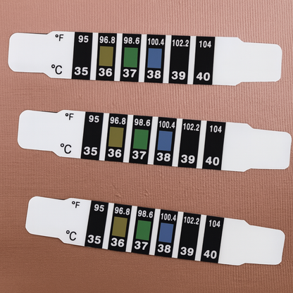 TempEase Forehead Thermo Strips