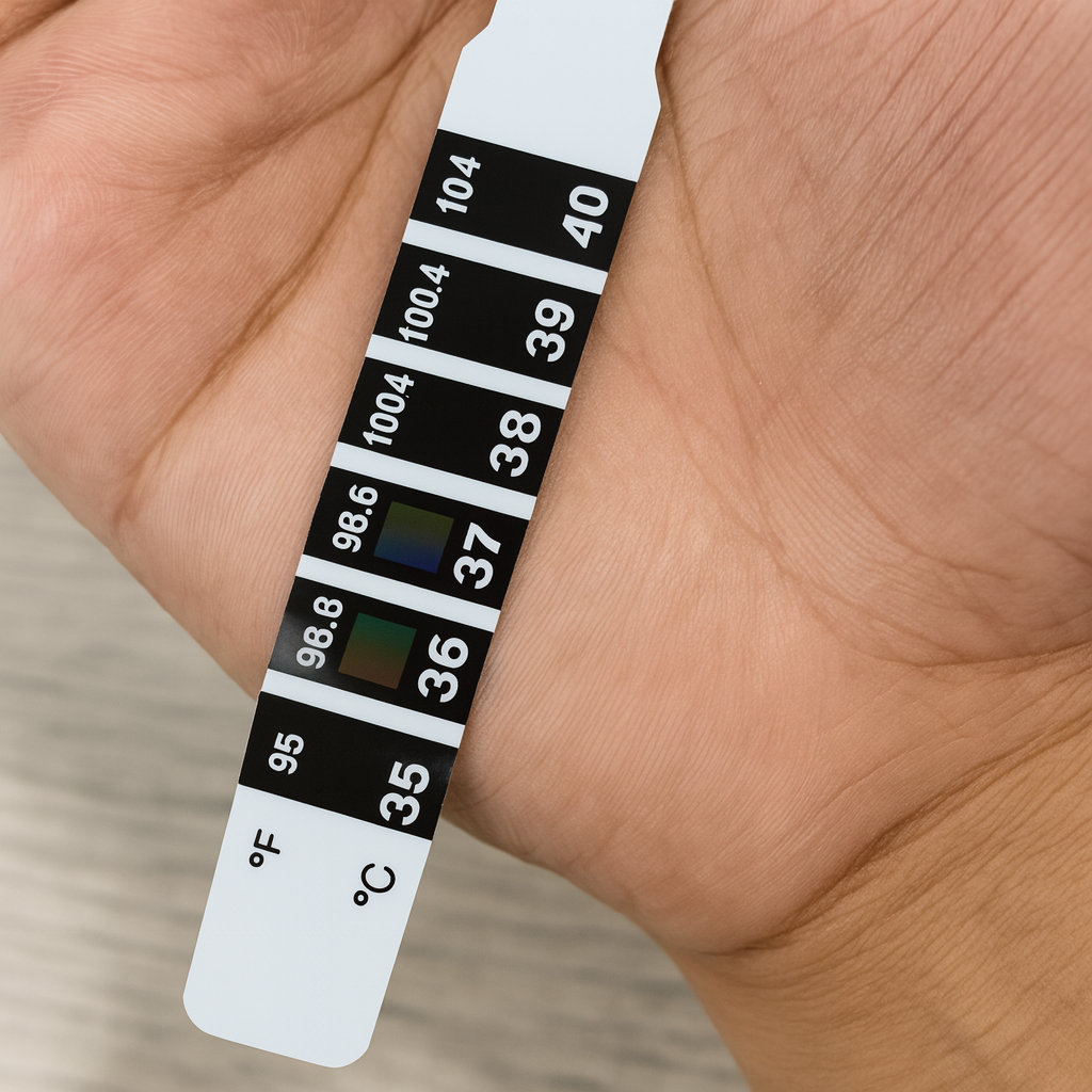 TempEase Forehead Thermo Strips