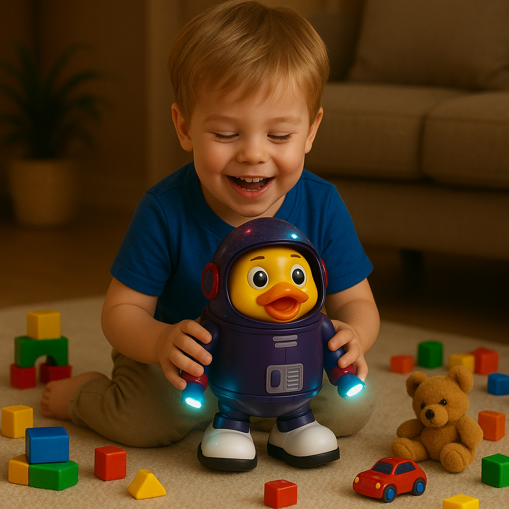 GalaxyGroove Astronaut Duck