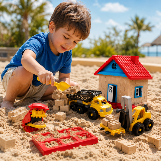 KineticSand Builder House Set