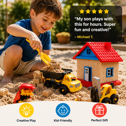 KineticSand Builder House Set