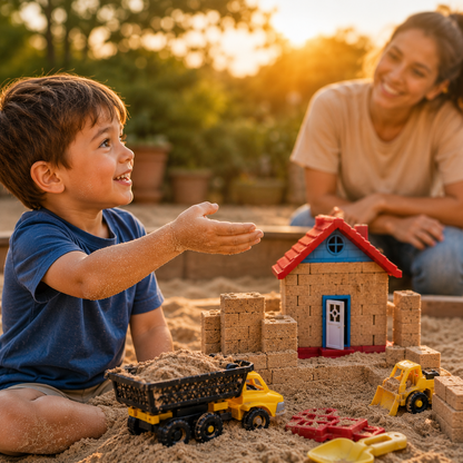 KineticSand Builder House Set