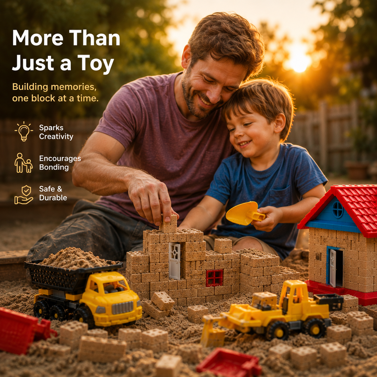 KineticSand Builder House Set