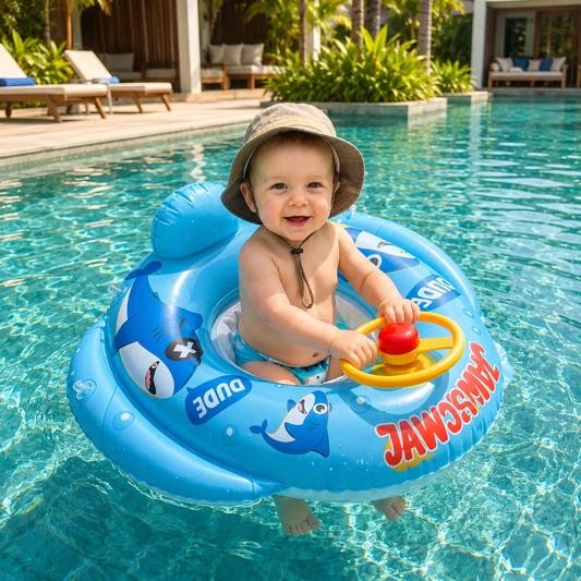 SharkSplash Baby Swim Ring
