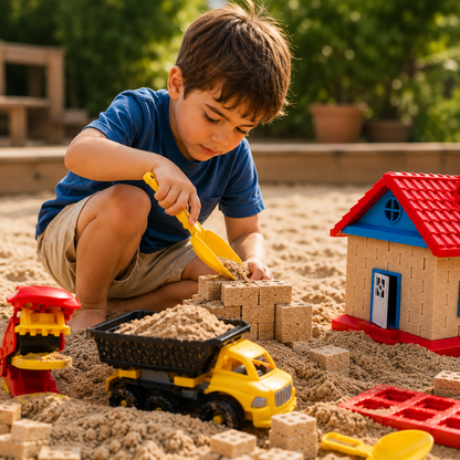 KineticSand Builder House Set