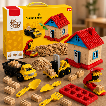 KineticSand Builder House Set