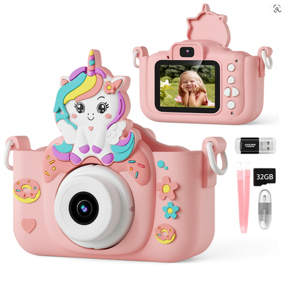 Kids Digital Camera with 2-Inch IPS Screen