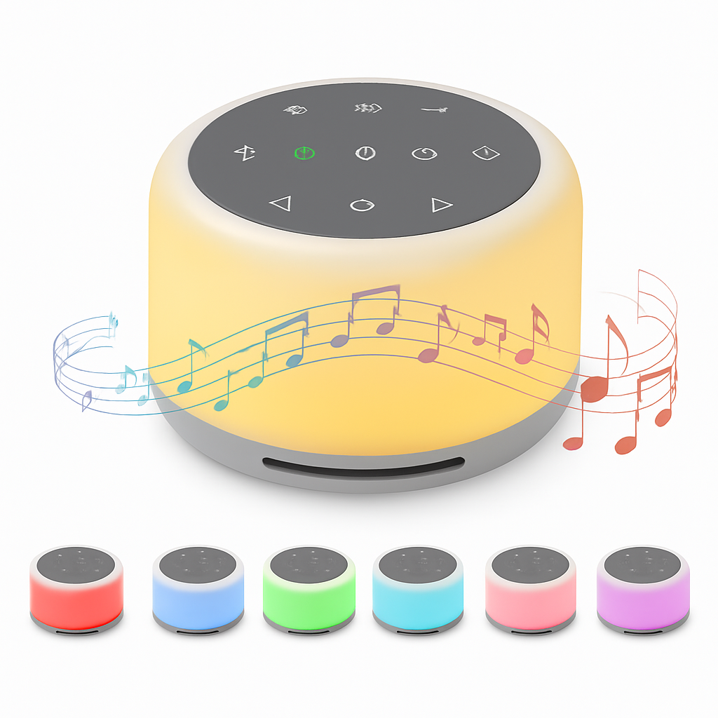 White Noise Sound Machine with Mood Light