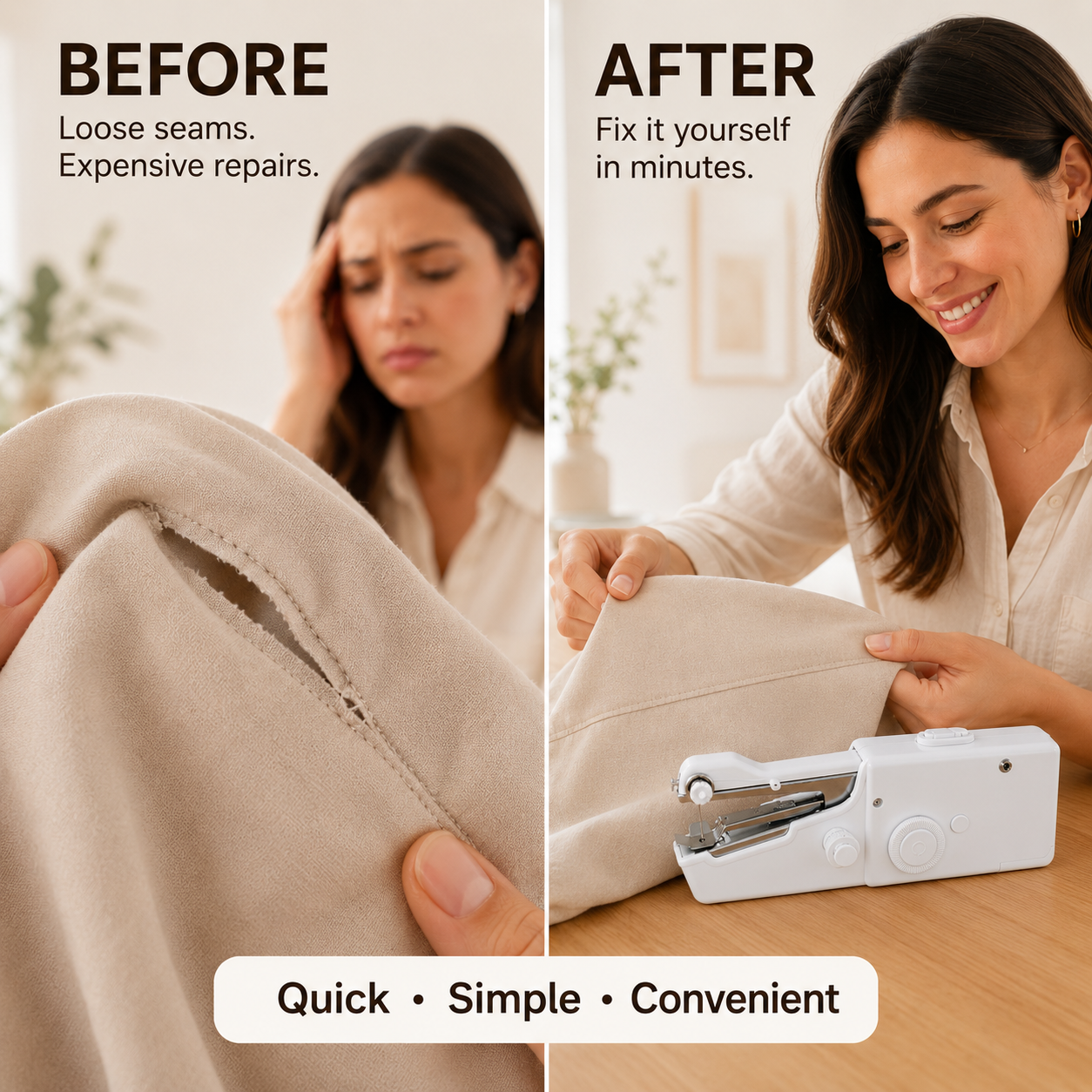 Portable Handheld Sewing Machine