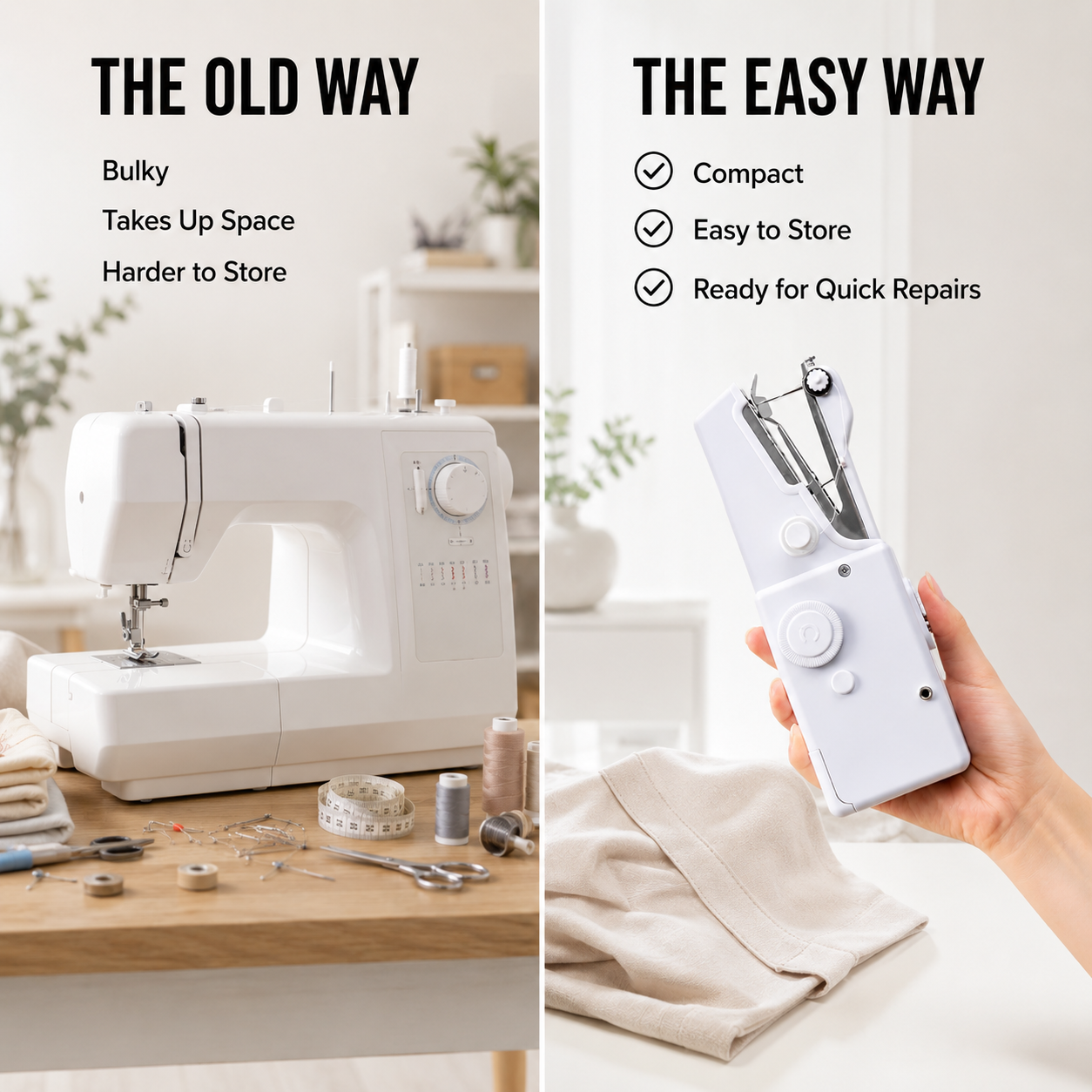 Portable Handheld Sewing Machine