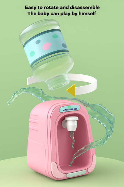 Mini Cartoon Water Dispenser Toy