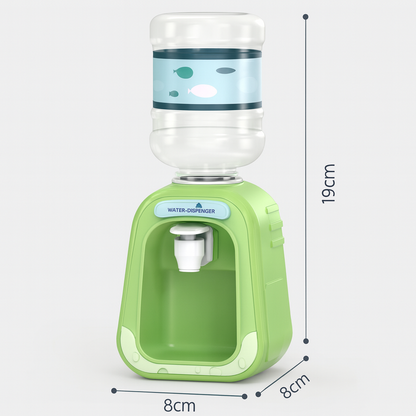 Mini Cartoon Water Dispenser Toy
