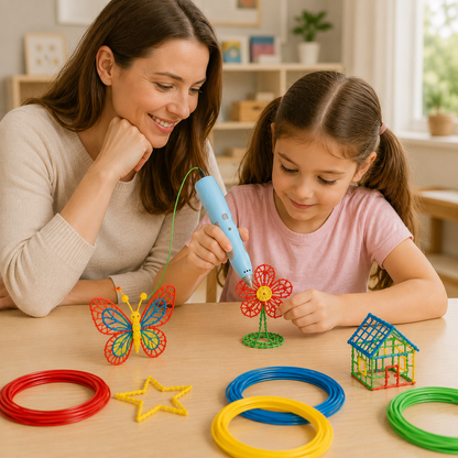 Kids 3D Drawing Pen Set