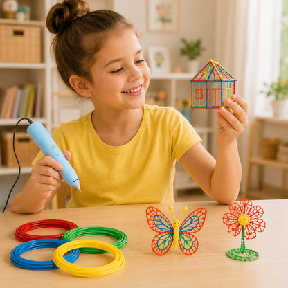 Kids 3D Drawing Pen Set