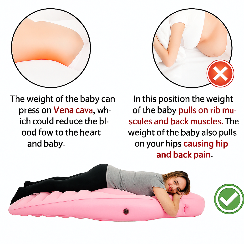 Inflatable Pregnancy Relaxation Bed