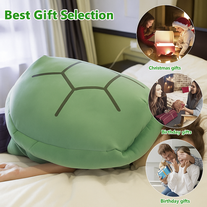 Turtle Shell Plush Sleeping Bag