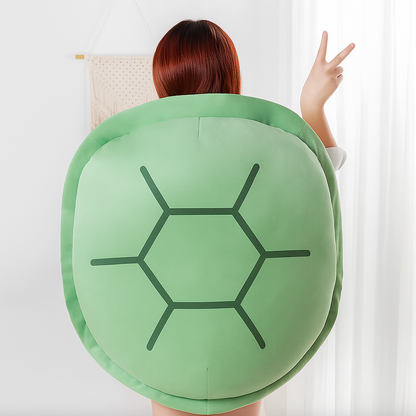Turtle Shell Plush Sleeping Bag