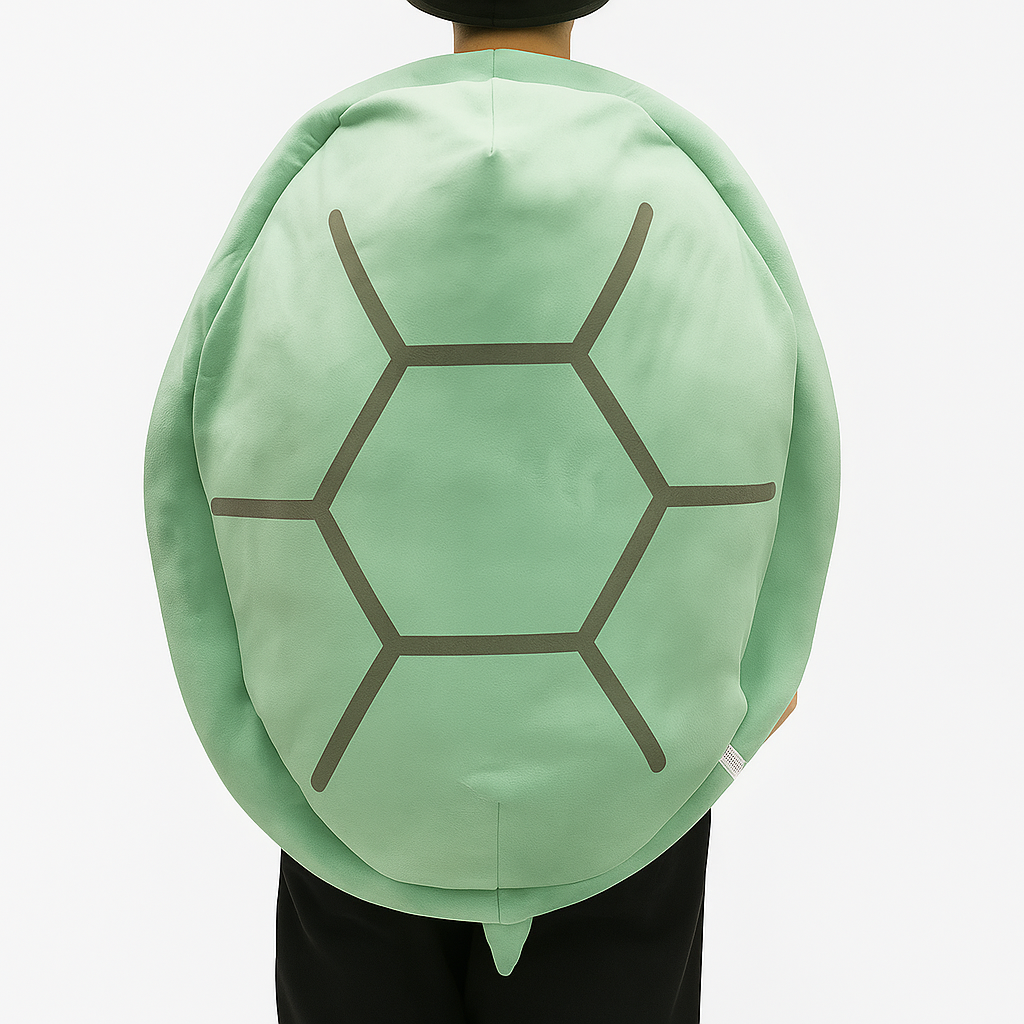 Turtle Shell Plush Sleeping Bag