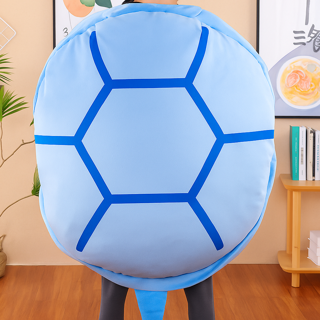 Turtle Shell Plush Sleeping Bag