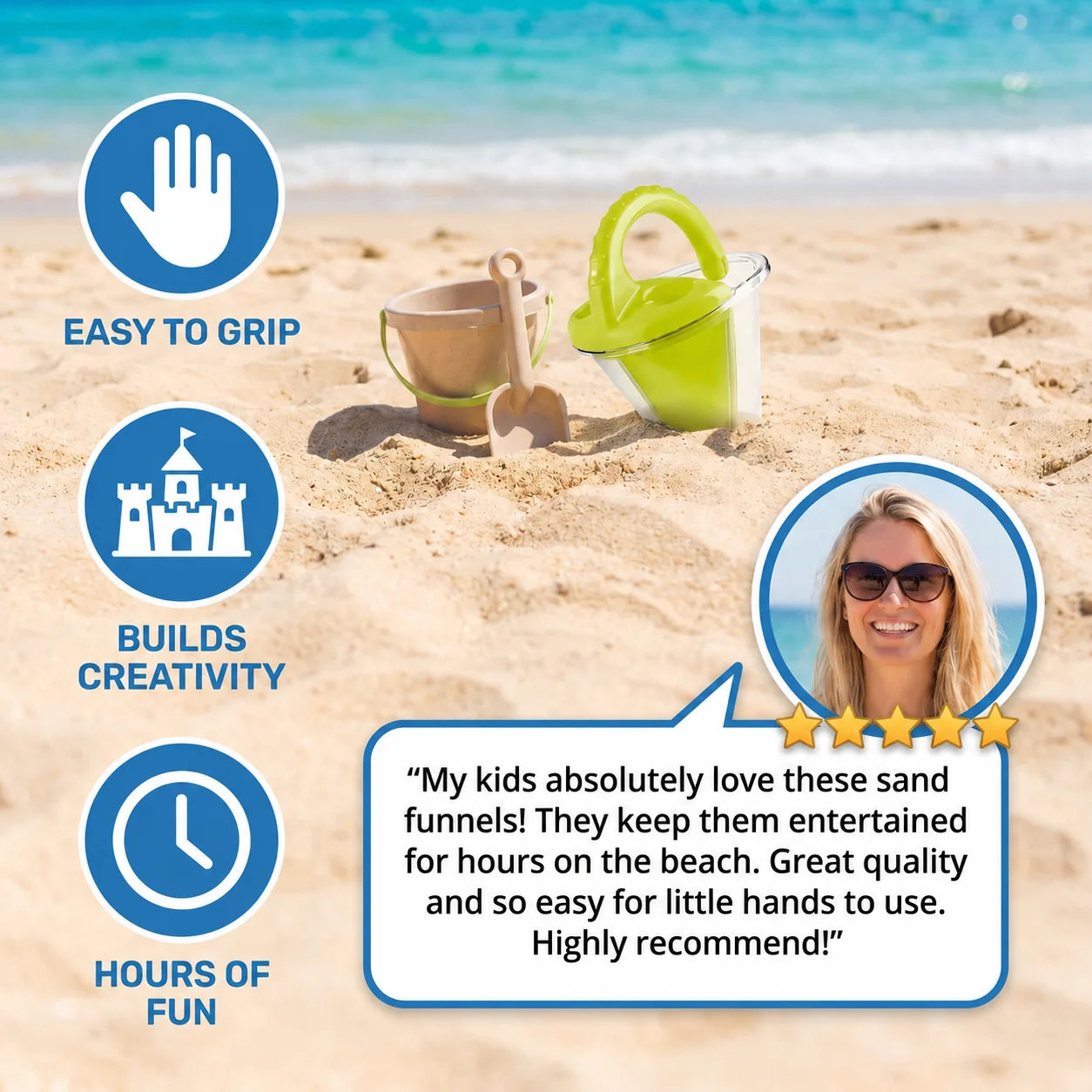 Beach Sand Funnel Toy