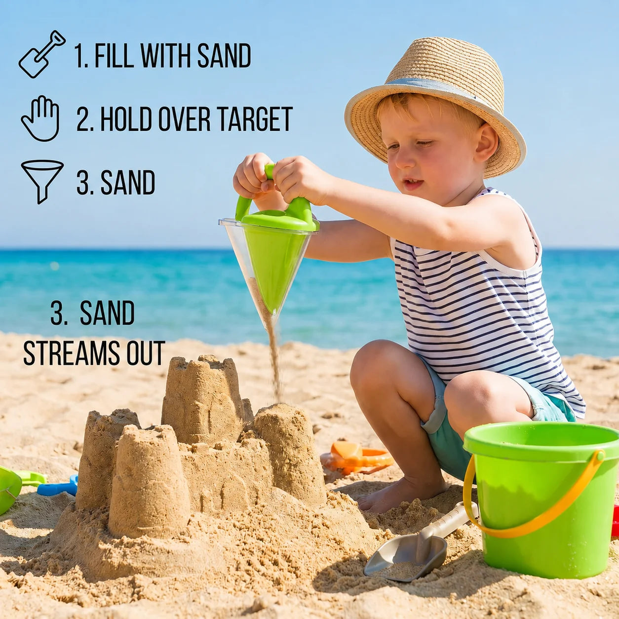 Beach Sand Funnel Toy