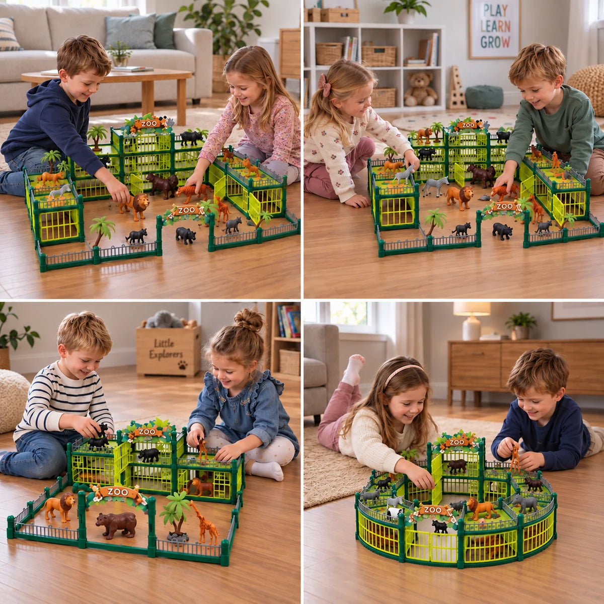 Modular Zoo Playset